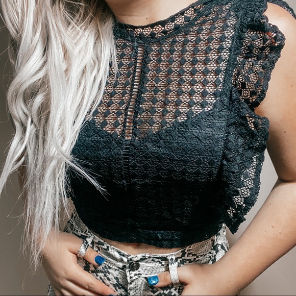 Forever 21 Tops - Open Back, Lace Tank